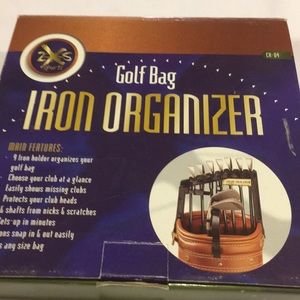 Golf Bag iron Organizer NEW 9 Iron above bag Set